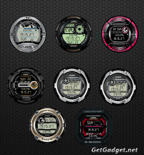 Casio Digital Clocks